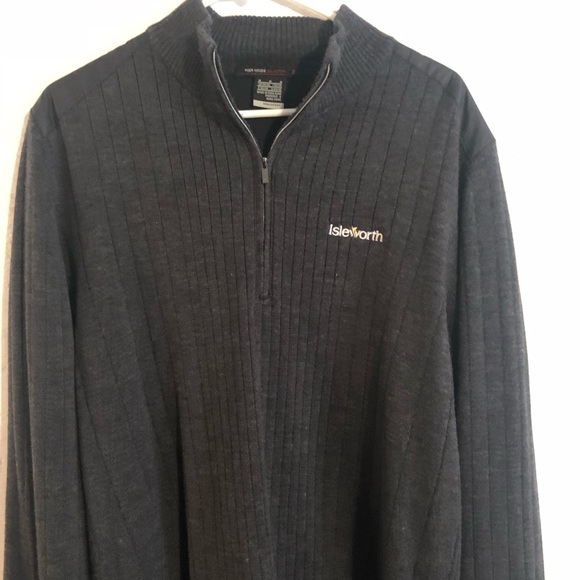 Nike Other - Tiger woods half zip sweater Nike fit dry